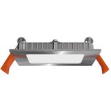  APLED - LED ugradno svetlo za kupatilo SQUARE LED/3W/230V IP41 85x85 mm | Eponuda.com