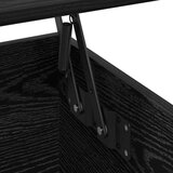  Klubska miza Črni hrast 90 x 44.5 x 45 cm Konstruiran les, (5000068840) | Shoptok.si