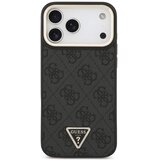 Guess maskica za IPHONE 17 Pro kompatibilna s MagSafe (4G PU s trokutastim logotipom) zlatno-crna Cene