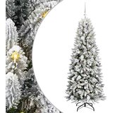 vidaXL Umestno božično drevo med 300 LED Bela 73 x 73 x 180 cm | Shoptok.si