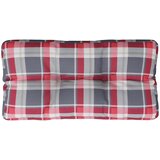  Jastuk za palete crveni karirani 70 x 40 x 12 cm od tkanine | Eponuda.ba