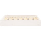  Krevet za pse bijeli 61,5x49x9 cm od masivne borovine | shoptok.hr