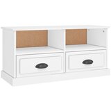 Maison Chic TV omarica - TV stojalo - Televizijska omarica bela 93x35,5x45 cm inženirski les, (21701621) | Shoptok.si