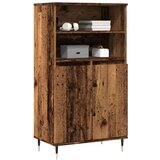 vidaXL Visoka omara starinski les 60x36x110 cm inženirski les Cene