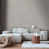  Foto tapeta - Geometric Pattern Shades of Gold and Marble Stone 450x315 | shoptok.hr