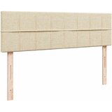  Otomanski krevet s madracem krem 140x190cm od tkanine | shoptok.hr