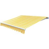  Platno za tendu boja suncokreta i bijela 6 x 3 m (bez okvira) | shoptok.hr