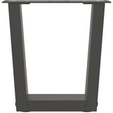  Noge blagovaonskog stola V-oblika 2 kom antracit 30x(30-31 3)cm | shoptok.hr