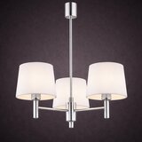 Brilagi Luster na šipci MONTE 3xE27/15W/230V krem/sjajni hrom | Eponuda.com