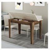 Hanah home kuhinjski sto kiev 895 walnut travertine | Eponuda.com
