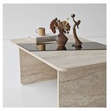 Hanah home sto za dnevnu sobu favorite bronzie travertine | Eponuda.com