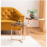 Molarem Home Set stolića DELIA - efekt crnog mramora | shoptok.hr
