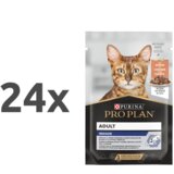 Purina Pro Plan Housecat Adult vrečka - losos - 85 g 24 x 85 g Cene