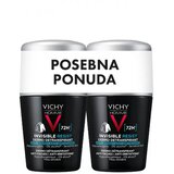 Vichy Homme dezodorant 72H Invisible Resist Detranspirant 2 x 50 ml Cene