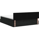  Krevet od pjene s madracem i LED-om Crna 140 x 190 cm Tkanina | shoptok.hr