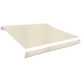 vidaXL Tenda iz platna 350x250 cm krem Cene