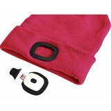 Extol kapa sa čelnom lampom i usb punjenjem 300 mah, ružičasta, vel. uni | Eponuda.com