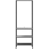  Stalak za odjeću s policom Sivi hrast sonoma 60 x 30 x 171 cm | Eponuda.com