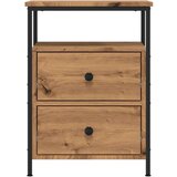 vidaXL Noćni ormarići 2 kom Artisan hrast 44x45x60 cm izrađeno drvo | shoptok.hr