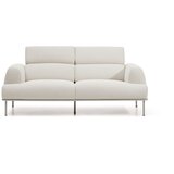 Kave Home Bež nastavljiva sedežna garnitura iz šenilje 214 cm Aurum – | Shoptok.si