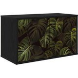  ormar za montažu na zid ELBURG 69 x 33 x 40 cm Crni hrast | shoptok.hr