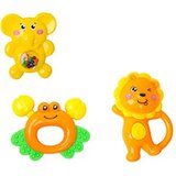 Magic Toys Živalska ropotulja in grizalo 3-delni komplet Cene