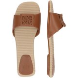 Armani Exchange Natikače s potpeticom boja devine dlake (camel) | shoptok.hr