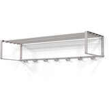 Spinder Design Siva/bež metalna zidna vješalica s policom Rex – | shoptok.hr