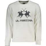 La Martina MEN&#39;S WHITE ZIPLESS SWEATSHIRT Cijene