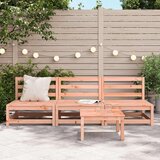  Vrtne sofe bez naslona za ruke 3 kom 70x70x67 cm drvo duglazije | shoptok.hr