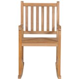 The Living Store gugalni stol iz trdne tikovine - gugalni stol, (21421187) | Shoptok.si