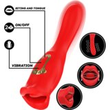 Mia. Klitoralni Stimulator Siena Triple Pleasure Red | Shoptok.si