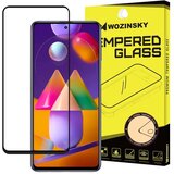  Kaljeno staklo zaštitnik zaslona s kućištem u okviru za Samsung Galaxy M51 crno | shoptok.hr