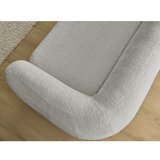 Bobochic Paris Svijetlo siva sklopiva sofa od šenila 228 cm Neyo – | shoptok.hr