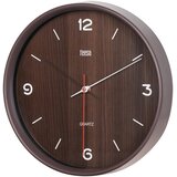 Teesa Analogna stenska ura 30cm temno rjava, (21333078) | Shoptok.si