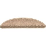 vidaXL Samolepilne preproge za stopnice sisal 30 kosov 56x17x3cm pesek | Shoptok.si