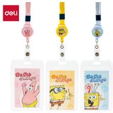 Deli KARTICA ID SA OKOVRATNIKOM I POTEZAČEM SUNĐER BOB 54x86mm EF455 | ePonuda.com
