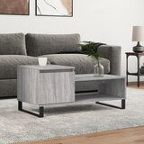  The Living Store Klubska mizica Siva sonoma 100x50x45 cm inženirski les - Klubska Mizica, (21453460) | Shoptok.si
