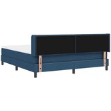 Krevet s opruga kutije s uzglavljem Plava 200 x 180 cm tkanina | Eponuda.com