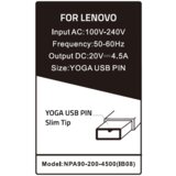 Gembird NPA90-200-4500 (IB08) ** punjac za laptop 90W-20V-4.5A, usb yellow pin (939)