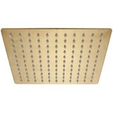 Rea Kvadratna nadglavna prha JS-P015BG 25cm Brush Gold | Shoptok.si