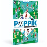 Poppik Edukativni poster s nalepnicama Otkrića: Fudbal 7+