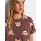 Trendyol Ženski set pidžame Thmss23Pt00005, Smeđi | Eponuda.com