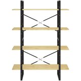 vidaXL ormarić za knjige s 4 razine 100 x 30 x 140 cm masivna borovina | shoptok.hr