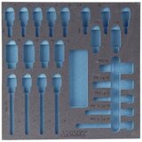 Hazet 163-119L 163-119L pjena za kovčeg (D x Š) 344 mm x 342 mm Cijene