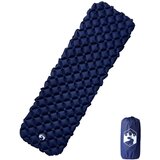 vidaXL Madrac na napuhavanje za kampiranje 1 osoba modri 190x58x6 cm Cijene