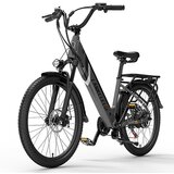 BENFUTO ES500PRO električno kolo, 48V14.5ah litijeva baterija, 24 * 2.4 pnevmatike, vzmetene vilice oljne vzmeti, 27 hitrosti, kolutna zavora(siva), (21205855) Cene