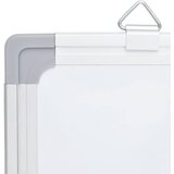  Magnetna bijela ploča sklopiva 150 x 80 x 1,7 cm aluminijska | shoptok.hr