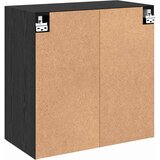  Ormar za montažu na zid Zidne Crni hrast 60 x 31 x 60 cm | shoptok.hr
