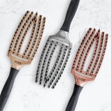 Olivia Garden Fingerbrush Trinity ravna krtača Gold 1 kos | Shoptok.si